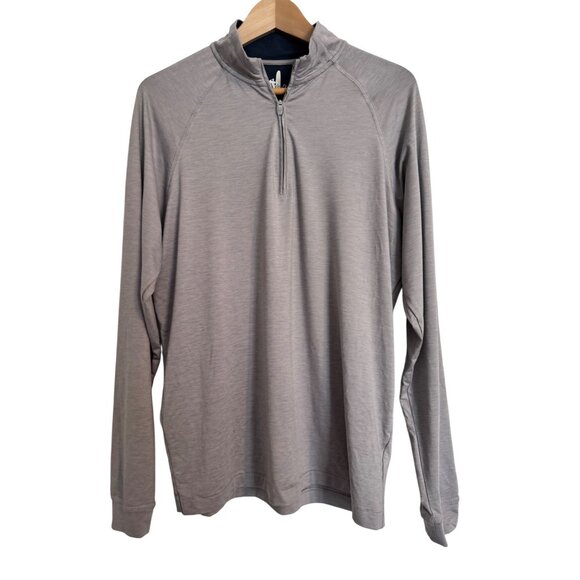 Johnnie-O Freeborn Performance Size Medium 1/4 Zip Golf Long Sleeve Shirt NWOT $ - Picture 2 of 11